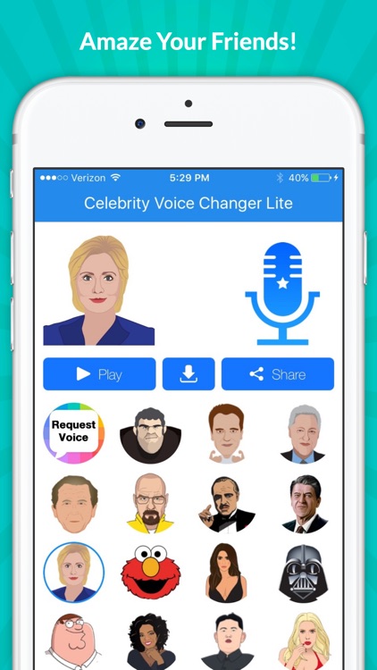 Celebrity Voice Changer - Funny Voice FX Soundboard Free