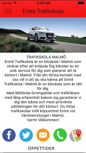 Entre trafikskola