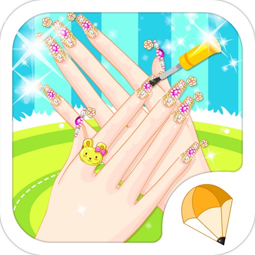 美甲化妆间 - 时尚设计装饰沙龙，儿童教育女生小游戏免费 icon