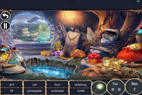 Free Hidden Objects: Lost Treasure Mystery screenshot 2