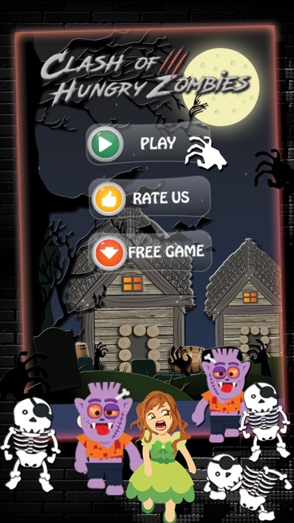 Clash of Hungry Zombies screenshot-4