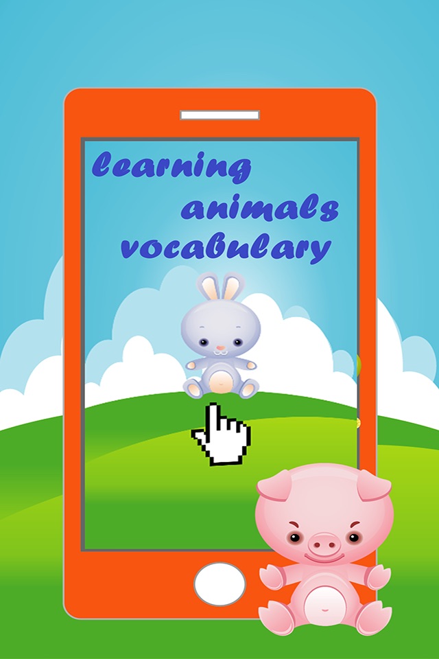 Vocabulary Game For Kids With Animals  - First Words For Children To Listen, Learn, Speak With Vocabulary in English screenshot 2