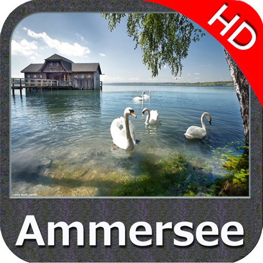 Lake : Ammer HD - GPS Map Navigator icon