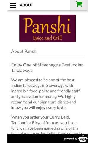Panshi Indian Takeaway Stevenage screenshot 4
