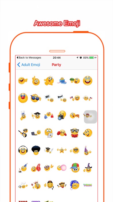 Adult Animated Emoji Icon - Keyboard for Sexy, love, flirty, funny emotionsのおすすめ画像5