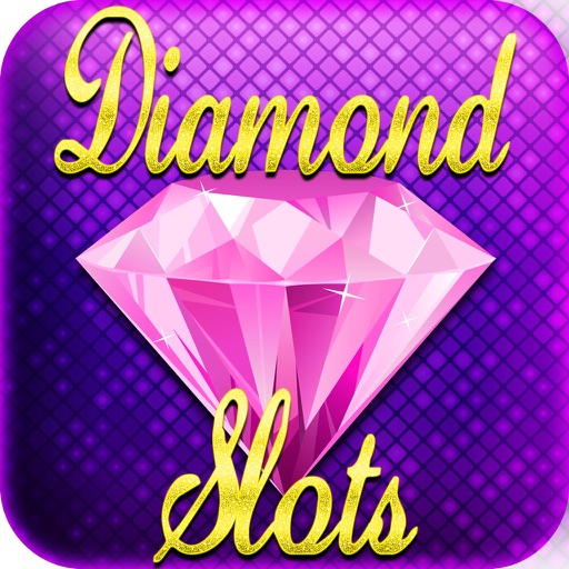 Pink Diamond Slots Pro - Casino Games icon