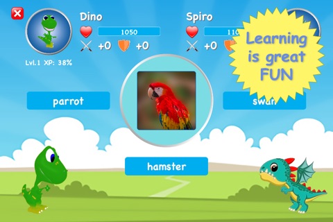 English for Kids with Drago Langu Premium Edition - children learn English words screenshot 2