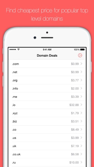 Domain Deals(圖1)-速報App