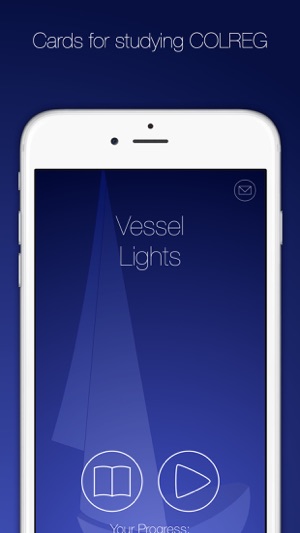 Vessel lights–cards COLREGs-72