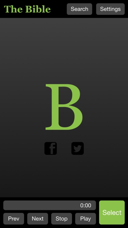 The Bible - Audio and Text