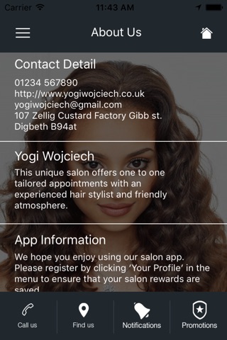 Yogi Wojciech Hairdesign Birmingham screenshot 2