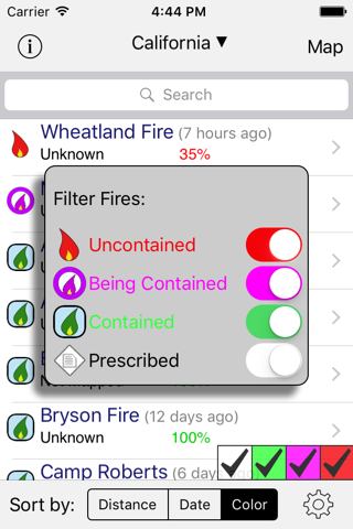 US Fires screenshot 3