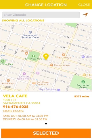 Vela Cafe screenshot 2