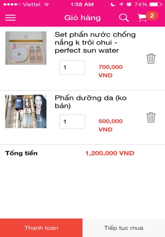 Hà Ohui Shop screenshot 4