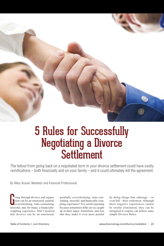 Illinois Divorce Magazine screenshot 2
