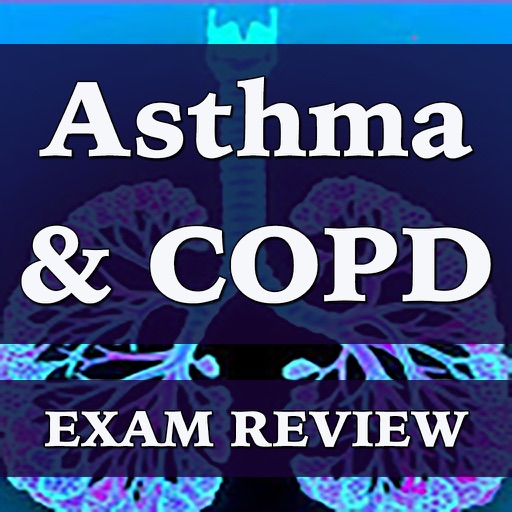 Asthma & COPD Exam Review: 5000 Flashcards, Definitions & Quizzes icon