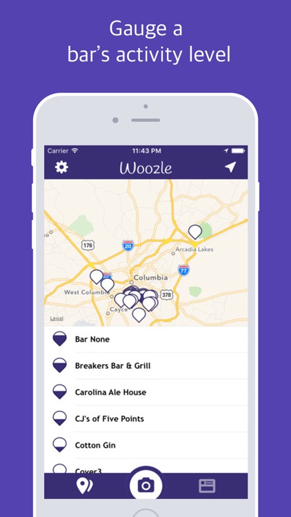 Woozle - Peek Into Your Nightlife Scene
