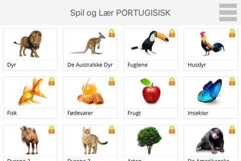 Play and Learn PORTUGUESE screenshot 2