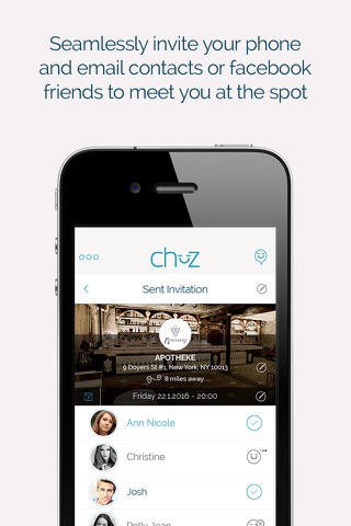 Chuz - Curated Spots in your City screenshot 3