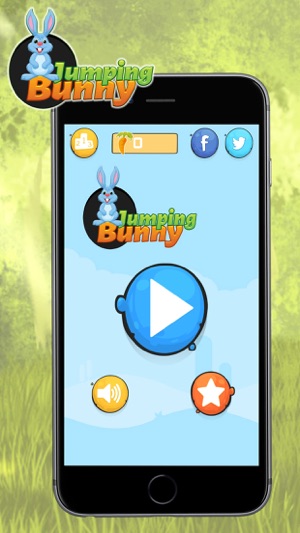 Jumping Bunny 2D - Dodge The Enemy, Tap to Hop and Bounce To(圖1)-速報App