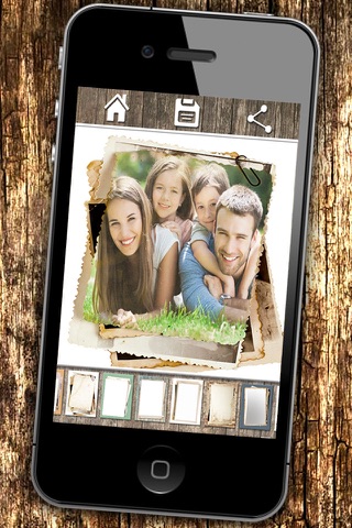 Vintage photo frames Photo editor for framing - Premium screenshot 3