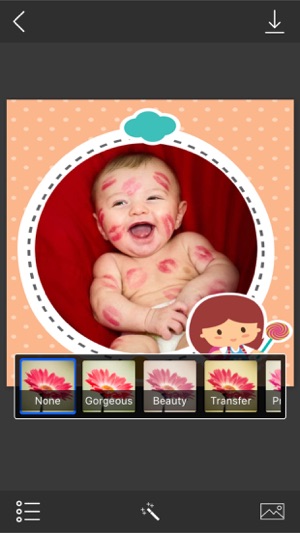 Cute Kid Photo Frame - Amazing Picture Frames & Photo Editor(圖2)-速報App