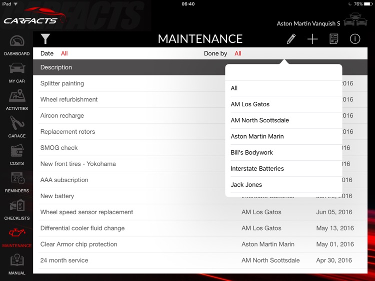 CarFacts - Car management screenshot-4