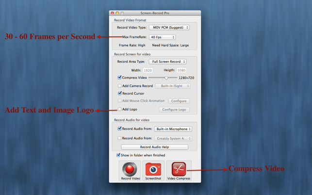 Screen Recorder Pro - Screen Capture HD 