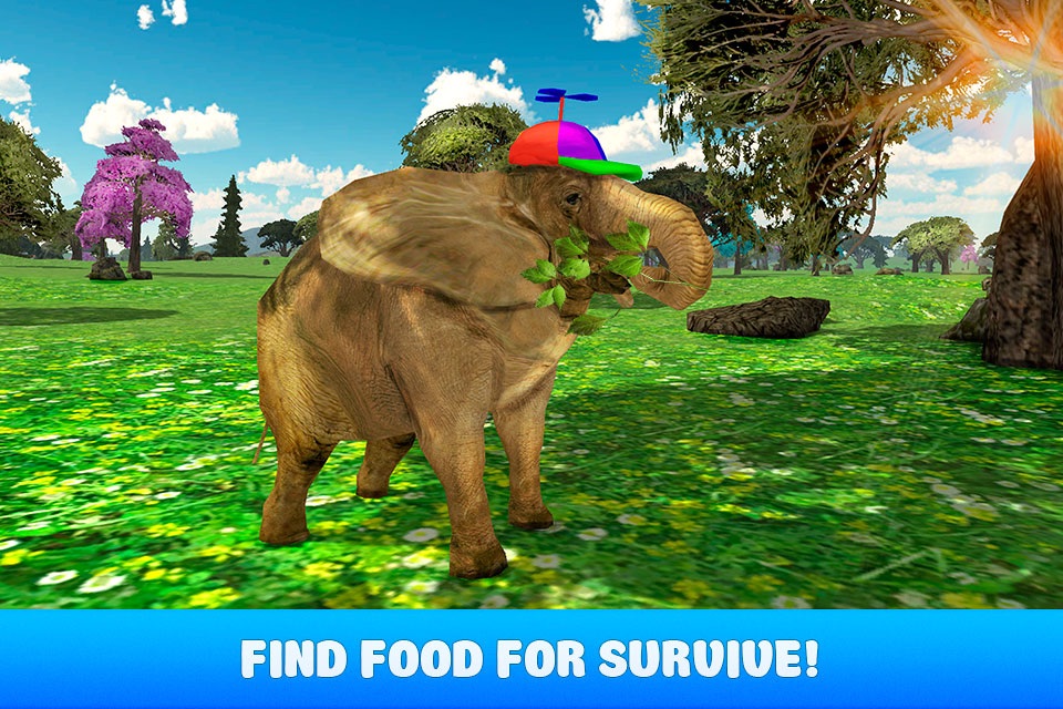 Wild Flying Elephant Simulator 3D screenshot 4
