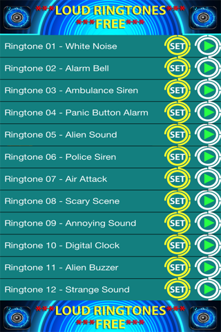 Loud Ringtone.s Free – Set Custom Text Tones from Best Siren Sound.s and Noises screenshot 2