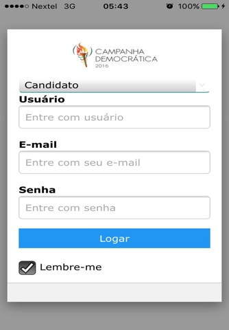 Campanha Democratica 2016 screenshot 2