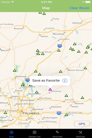 Ohio – Camping & RV spots screenshot 3