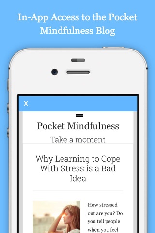 Pocket Mindfulness screenshot 4