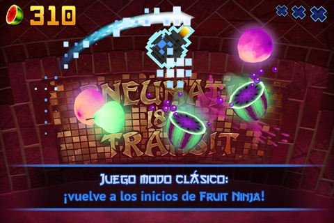 Fruit Ninja Classic screenshot 2