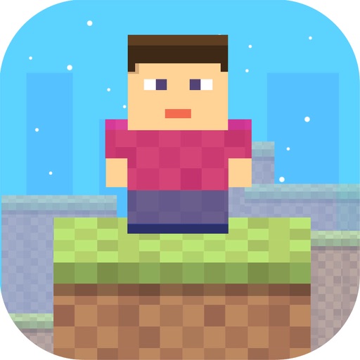 Blocky Drop - Run Away From The Creep iOS App