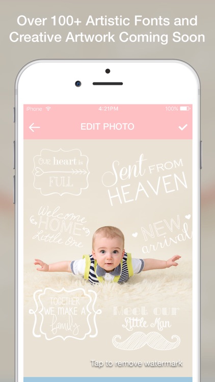 Baby Sticker - Capture Baby Milestones and Pregnancy Milestone to Make Baby Story for Instagram