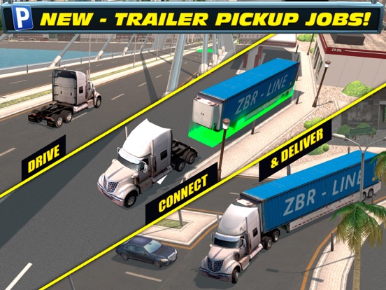 Trailer Truck Parking Sim АвтомобильГонки ИгрыБесплатно для iPad