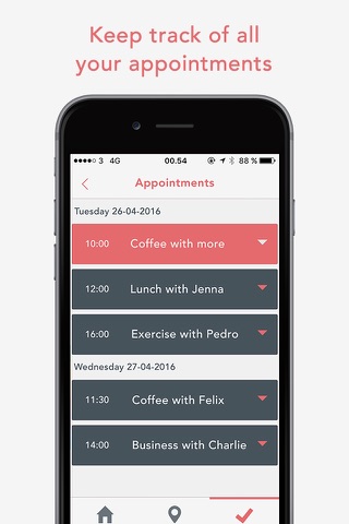 Appoindo – Share location with appointments in real-time screenshot 2