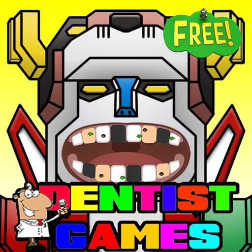 Robot Doctor Dentist For Kids Free Icon