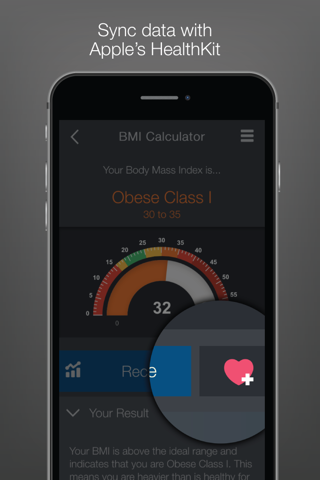 BMI (Body Mass Index) Calculator – calculate your healthy weight for your diet or training screenshot 4