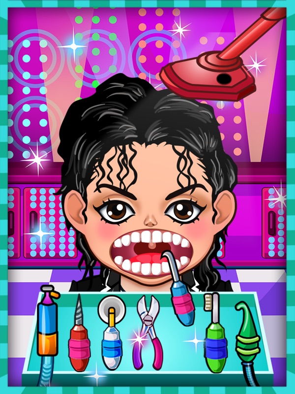 Celebrity Crazy Dentist Teeth Doctor Little Office Shave Beard