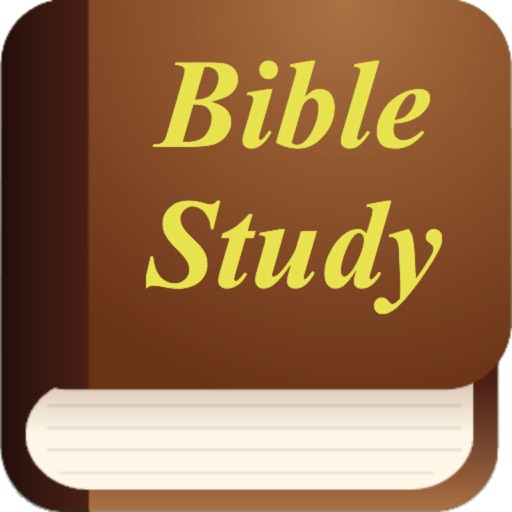 Bible Study Guide with King James Bible Verses Icon
