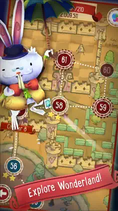 Alice in Wonderland Puzzle Golf Adventures - Screenshot 3