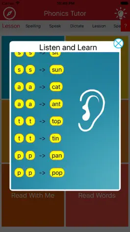 Game screenshot Phonics Tutor 13 — Learn 700 words using phonics apk