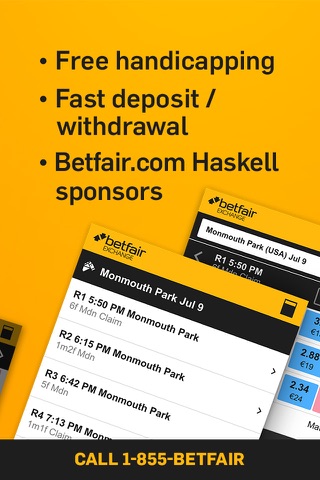 Betfair Exchange NJ – Trusted, legal horse racing wagering screenshot 3