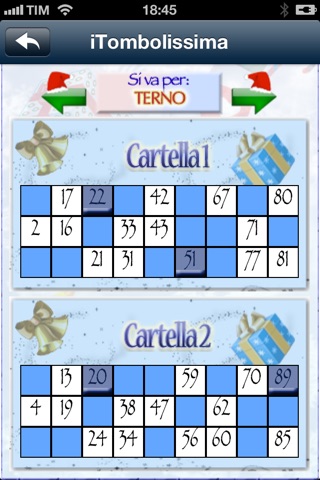 iTombolissima (italian bingo named Tombola) screenshot 2