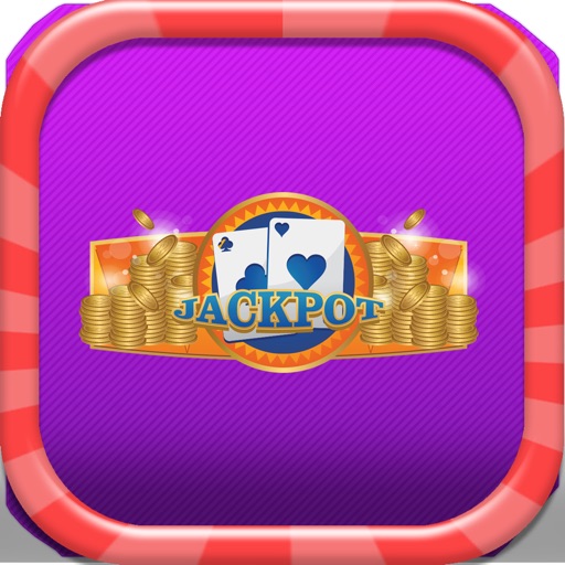 Casino Jackpot Money in the Letters - Machines Free Slots Game Icon