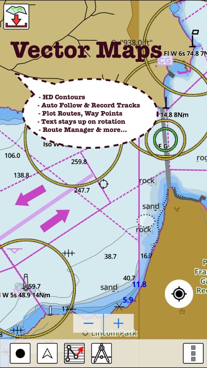 i-Boating: Malta, Cypress & S. Mediterranean Sea - Marine / Nautical Charts & Navigation Maps screenshot-4