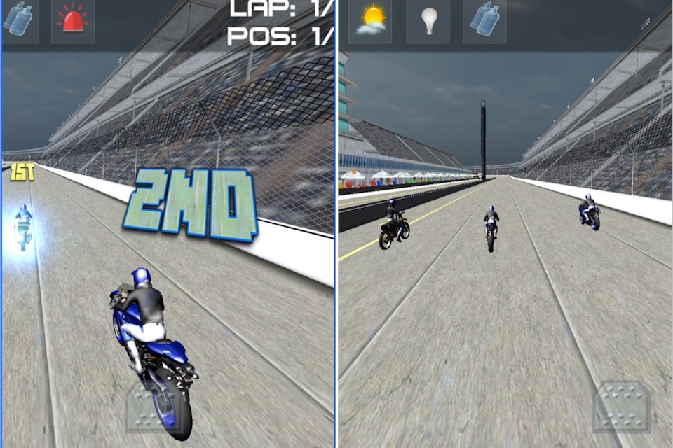 Moto Bike Racer : 3D Motorbikers Heated Chase Fun screenshot 3