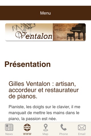 Ventalon Pianos screenshot 2